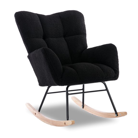 Soft Teddy Glider Chair / Ideal for Indoor Spaces like Bedroom