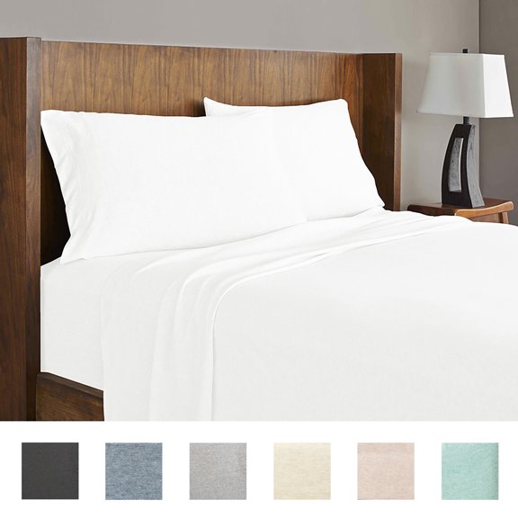 Soft Tees Luxury Cotton Modal Ultra Soft Jersey Knit Sheet Set by Royale Linens