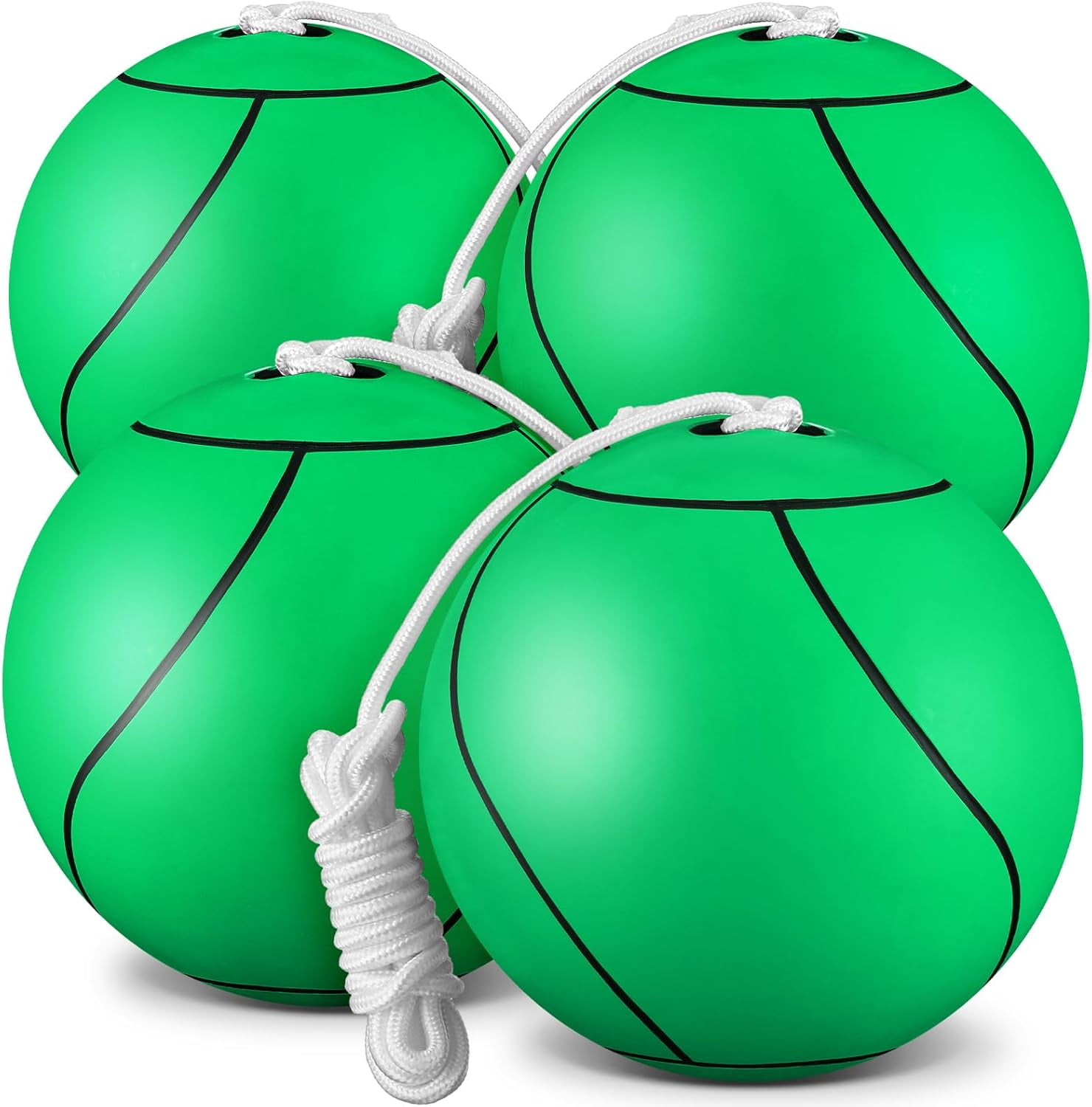 Soft Tetherball Ball and Rope Rubber Game Set Replacement Tetherball ...