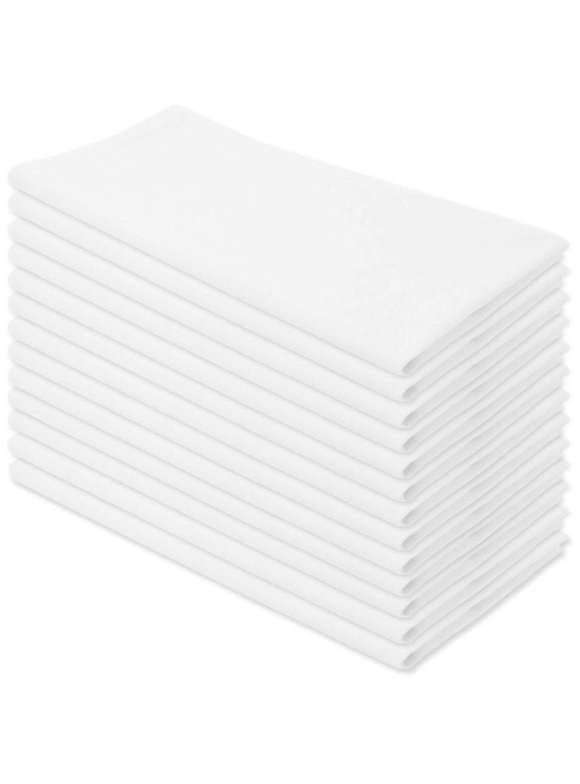 Dunelm White Flour Sack Tea Towels 5-Pack
