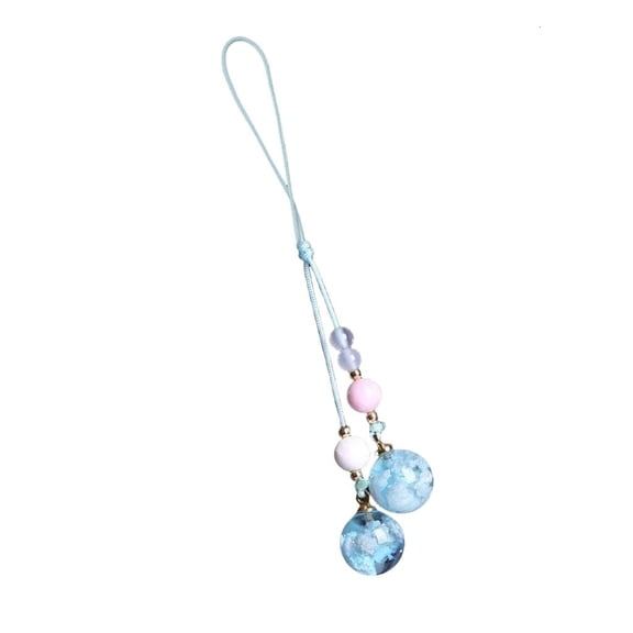Soft Themed Phone Lanyard Adjustable Length Luminous Cloud Phone Strap Elegant Phone Chain Accessory