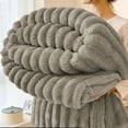 thumbnail image 1 of Soft and Thick Double-Layer Raschel Blanket: A Must-Have Winter Essential for Beds, Sofas, and Various Settings - Delivering the Ultimate Comfort Experience, 1 of 6
