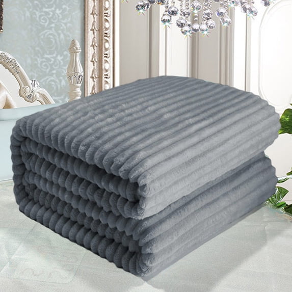 Soft and Thick Double Layer Raschel Blanket A Must Have Warming Artifact in Winter Suitable for Beds Sofas and Other Scenes Providing The ultimatecomfort 27.55×39.37in