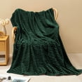 thumbnail image 1 of Soft Thick Fleece Blanket | 100x150cm Green Polyester Throw | Cozy Nap Blanket for Bed, Sofa & Lounging | Ultra-Plush & Warm for Winter, 1 of 6