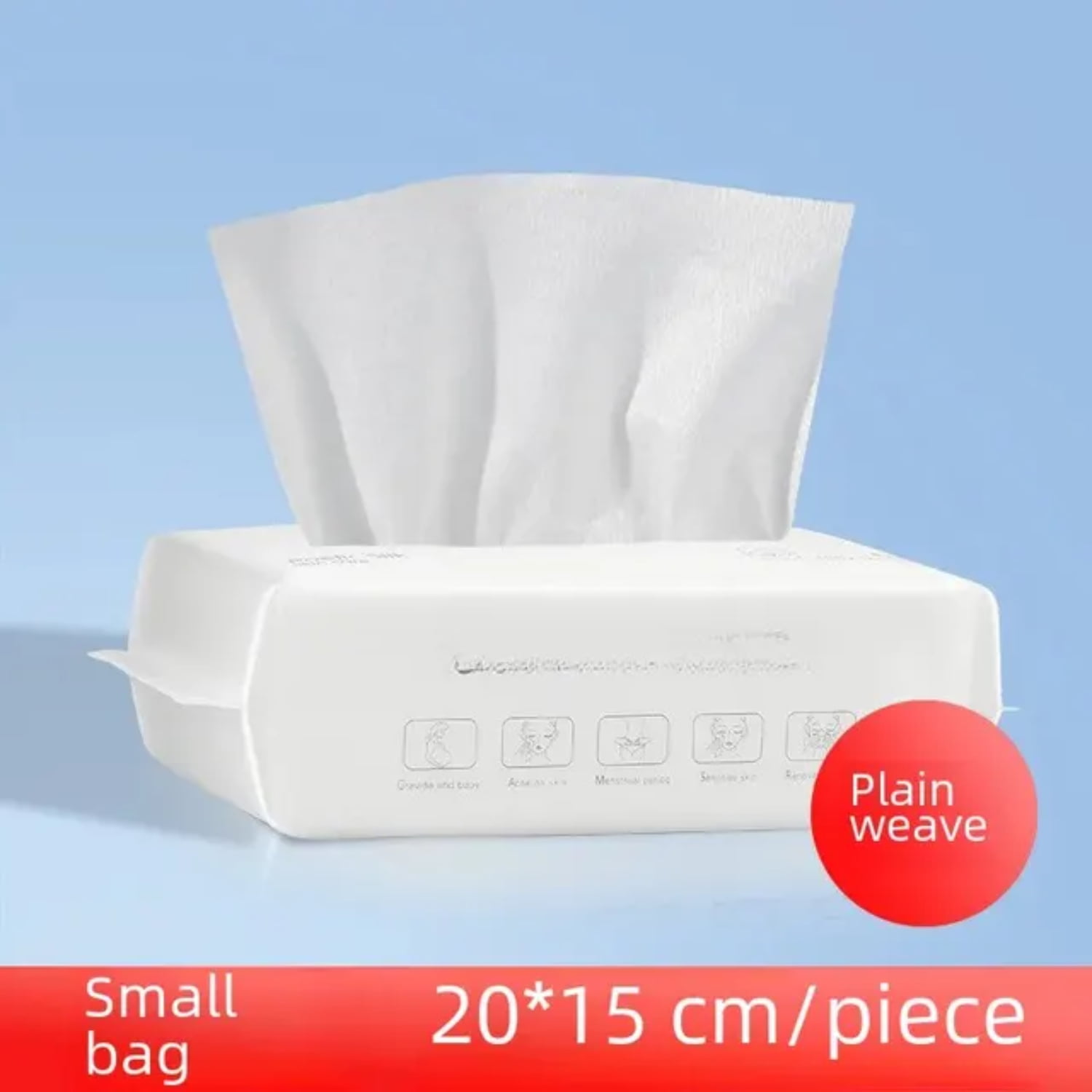Soft Thickened Cotton Disposable Towel for Face and Body Extractable