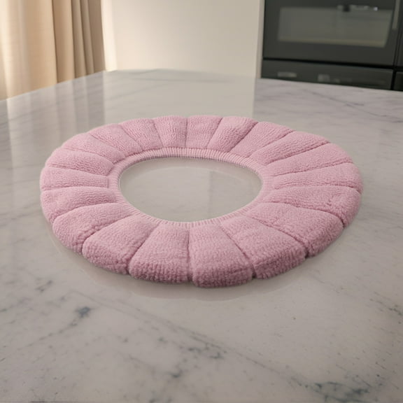 Soft Thickeneded Toilet Seat Cover Winter Warm Toilet Mat Toilet Seat Household Bathroom Toilet Pad Cushion Closestool Accessory Pink Smile Home