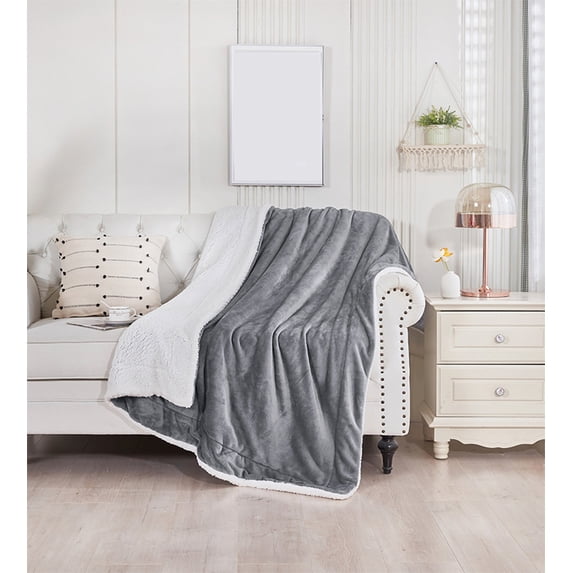 Soft Throw Blanket, 39 x 59 In, with Thick & Comfortable Design, Made of Polyester for Everyday Use, Warm, Double-Sided