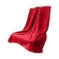 thumbnail image 1 of Soft Throw Blanket, Super Soft Fleece Throw Blanket for Sofa and Bed, Warm Solid Blanket, 70 x 100 cm, 1 of 5