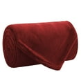 thumbnail image 1 of Soft Throw Blankets - Multipurpose - 50" x 60" - 17 DIFFERENT Colors!, 1 of 2
