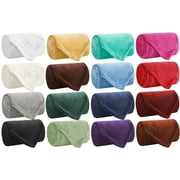 Soft Throw Blankets - Multipurpose - Throw, Twin, Full, Queen, King - 17 DIFFERENT Colors!