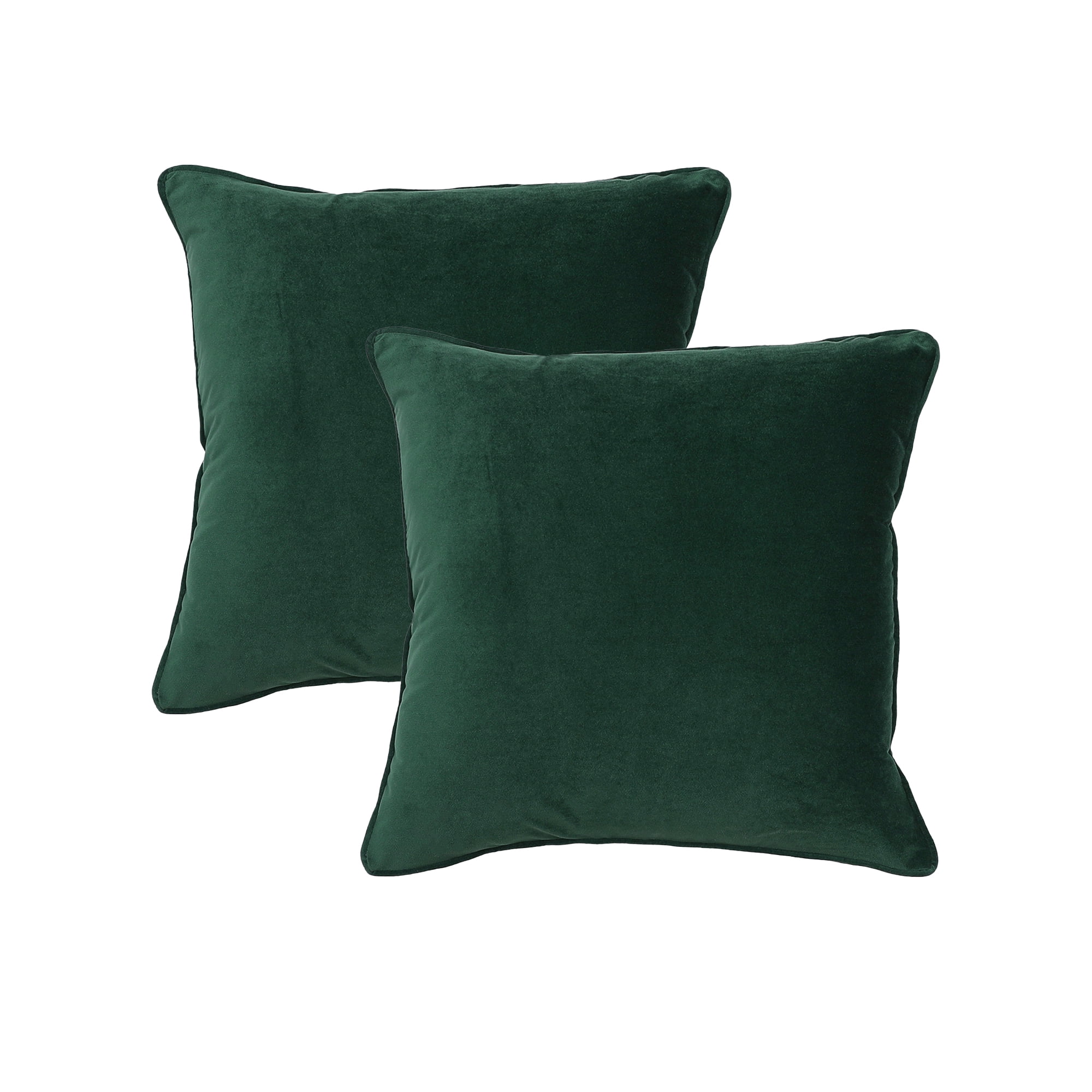 Soft Throw Pillow Case, Decorative Square 18x18 Couch Cushions Cover 2