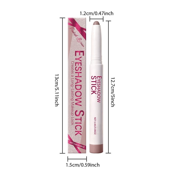 Soft Tip Eye Liner Pen for Beginners - 1.6g Easy Glide Pencil for Smudge Proof Makeup - Lazy Eye Quick Application Pen for Daily Natural Look at Home or On the Go