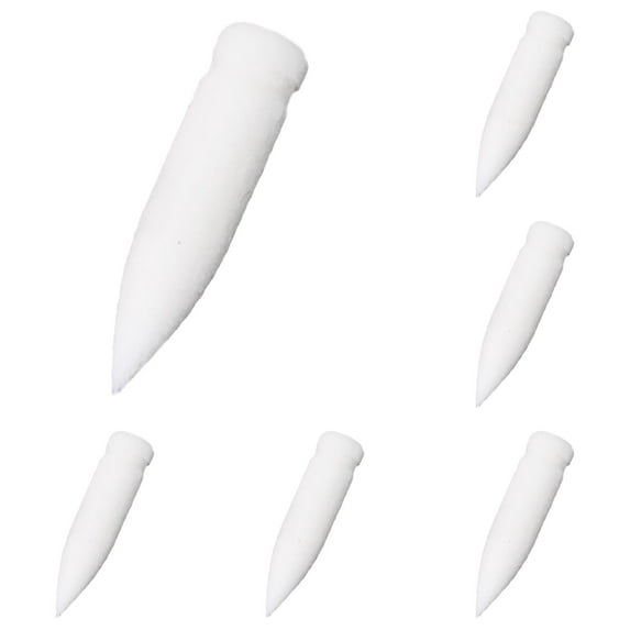 GBAYXJ Soft Tip Replacement For Acrylic Paint Markers Nylon Tip Points Refillable Brush Pens For Drawing Marker Tip Pen Tips Pencil Curler (Beige*50)