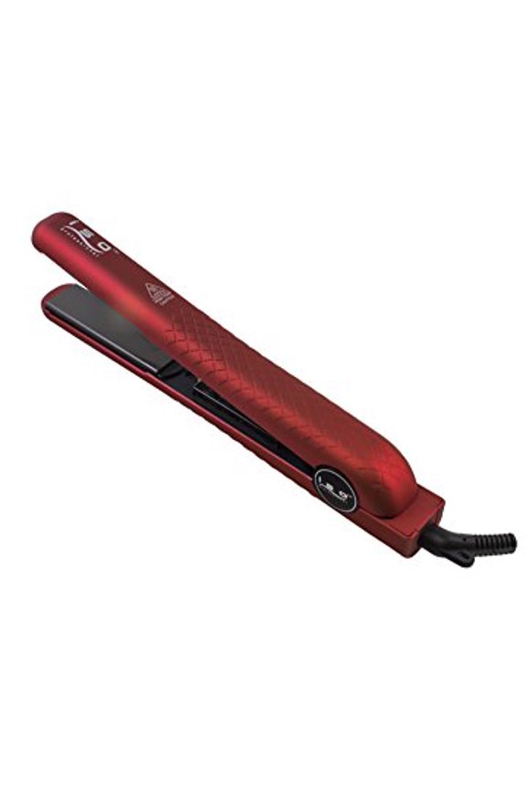 Diamond Collection Ceramic Flat Iron, Red