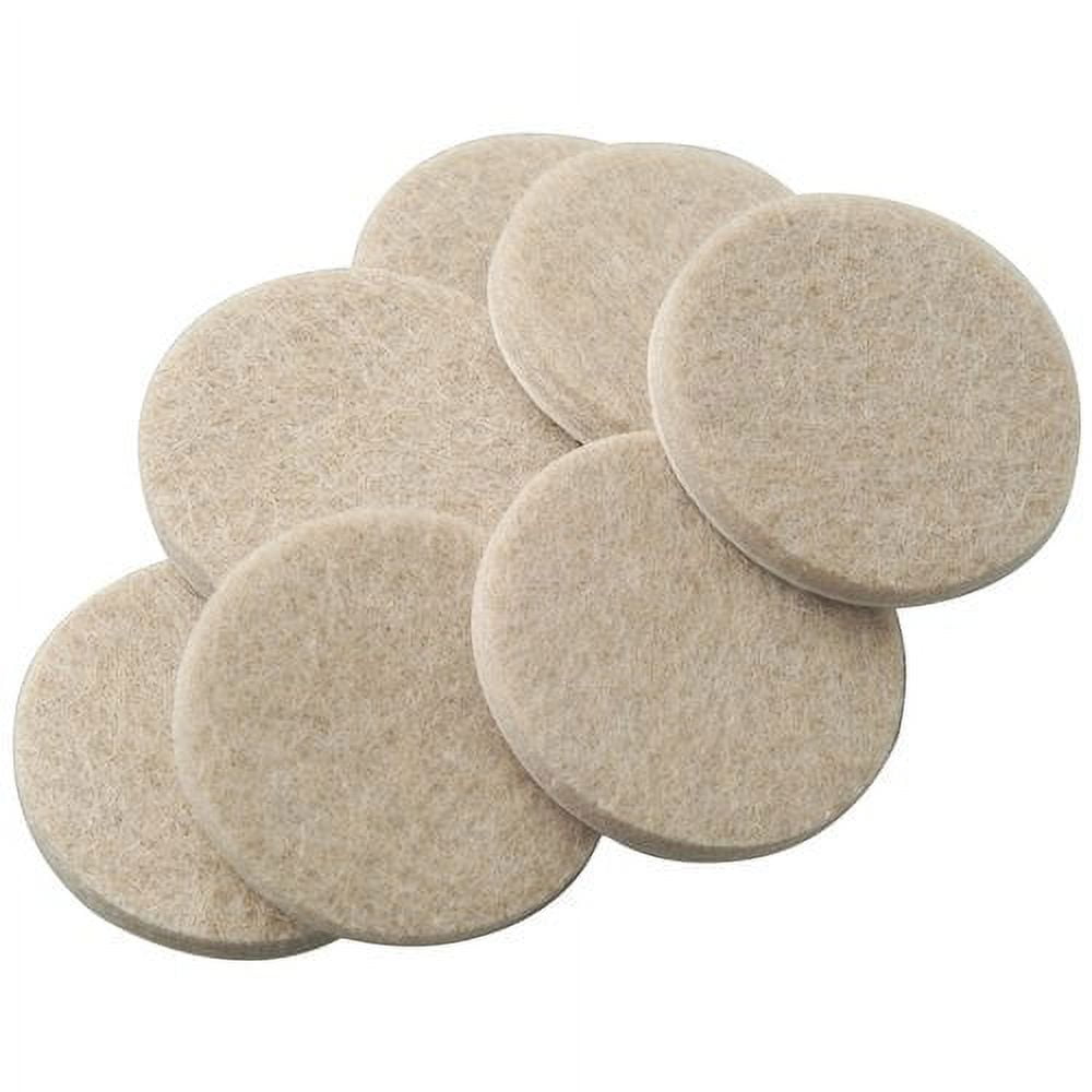 Soft Touch 24pc SelfStick Felt Pads, Oatmeal