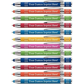 300 Personalized Business Pens Bulk Custom Text, Promotional