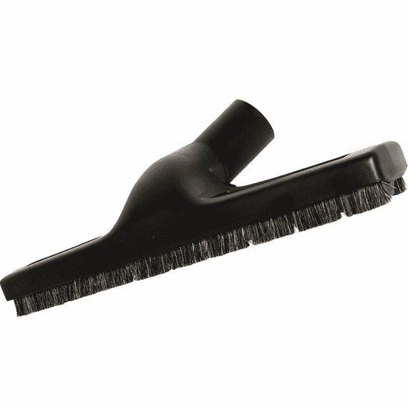 MP Maresh Products® Vacuum Brush Attachment for Hardwood, Tile & Laminate — Natural Fiber Bristles • 14-Inch Wide with Wheels • 1¼-Inch Female ID Connection (32 mm) • For Bare Floors & Walls