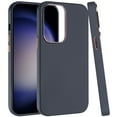 thumbnail image 1 of Soft Touch Dual-Layer Hybrid Case for Samsung Galaxy S24 Ultra - Navy Blue, 1 of 2