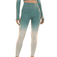 thumbnail image 1 of Women’s Soft Touch Ombre Legging, Moisture Wicking Comfortable Activewear, 1 of 6