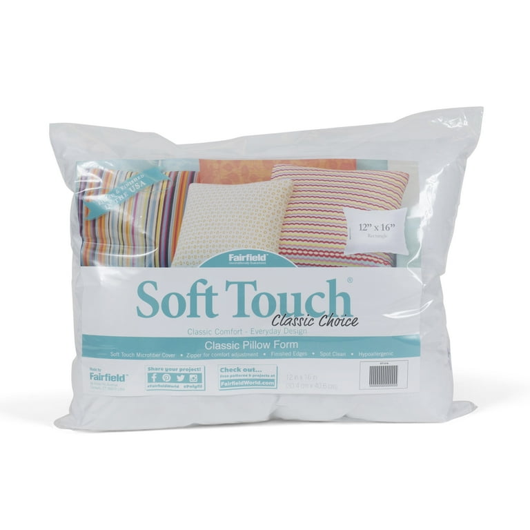 Soft Touch PolyFIL 12 x 16 Pillow Form - WoolyLady