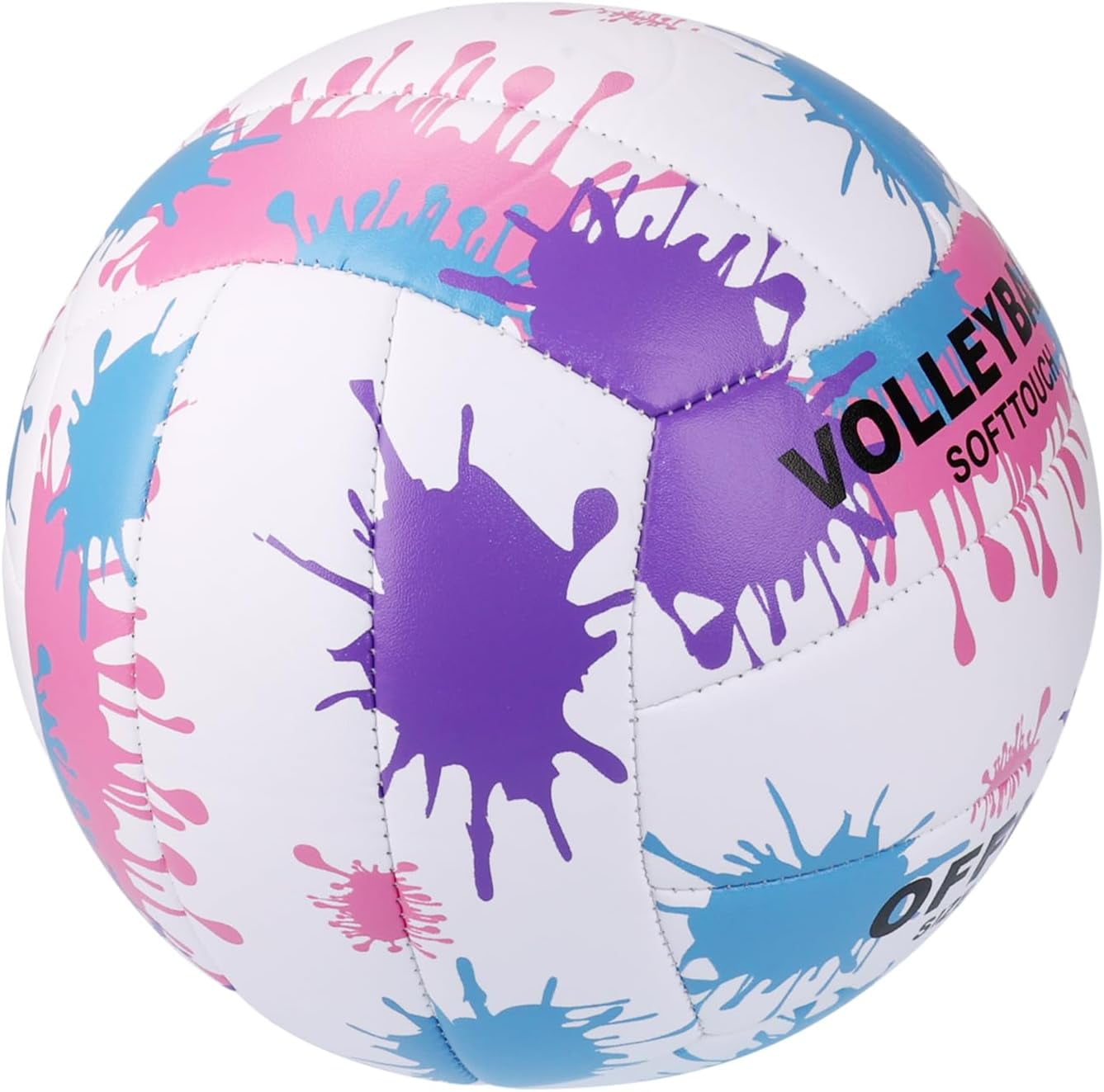 Soft Touch Volleyball – Premium PVC Outdoor & Indoor Ball with Air Pump, Durable, Non-Slip, Lightweight