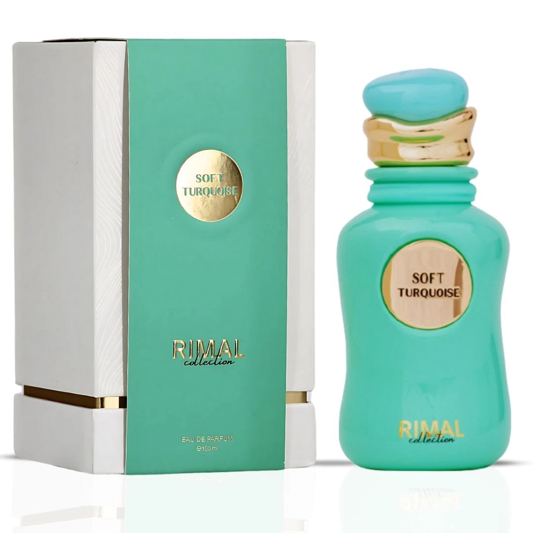Soft Turquoise Eau de Parfum Spray 100ml (3.4 oz) by Rimal Collection ...