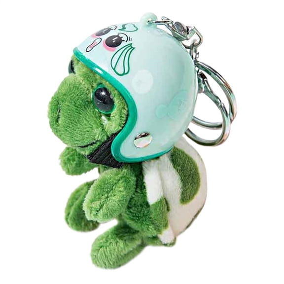 Soft Turtle Keychain Turtle Keychain Bag Charm Soft Toy Keychain Turtle With Keychain Funny Soft Keychain Cute Decorated Eggs