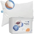 thumbnail image 1 of Continental Bedding Hungarian White Goose Down Firm Hotel Bed Pillow 100% Cotton Shell with 700 Fill Power -Firm, Standard Size, Pack of 1, 20x26 Inch, 1 of 7