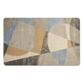 thumbnail image 1 of Soft, Ultra-Thin Boho Small Rug - Non-Slip & Washable Kitchen Mat - Modern Geometric Bohemia Entryway Indoor Door Mat, Perfect for Bathroom, Bedroom, Office, 20x32 inch, 1 of 5