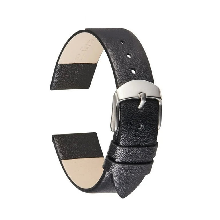 Soft Ultra-thin Calfskin Leather Watch Straps Women Watchband 14mm