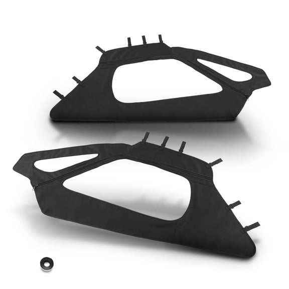 Soft Upper Doors Cab Enclosure Windows Fit For 2020-2024 Polaris RZR Pro XP Turbo R
