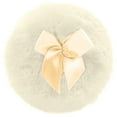 thumbnail image 1 of Soft Velour Powder Puff 35 Inch Reusable Face and Body Application Tool with Decorative Bow, 1 of 8