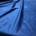 thumbnail image 1 of Soft Velvet Fabric, 72 Inch. in Width, Ideal Material for Home Decor, Navy / Sample 3x3 Inch, 1 of 1