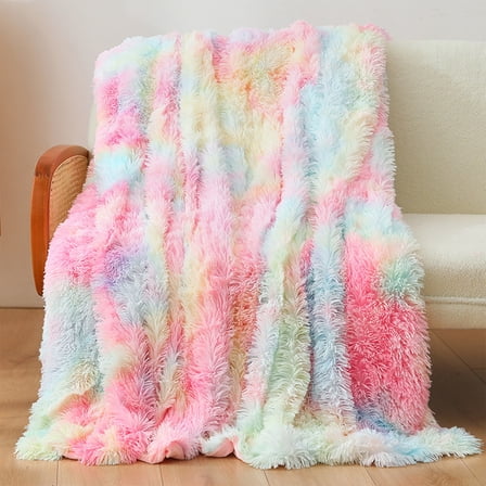 Soft Velvet Flannel Throw Blanket for Couch and Bed, Lightweight Cozy Polyester Blanket for All Seasons