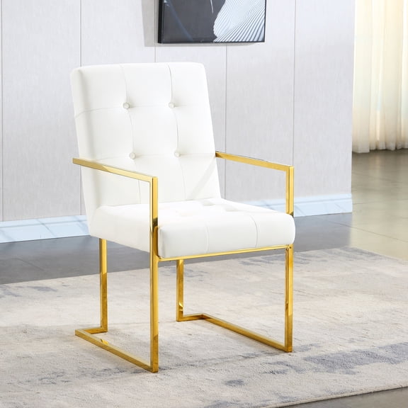 Soft Velvet - Geometric Gold Stainless Frame - Indoor Decor - Comfort and Style