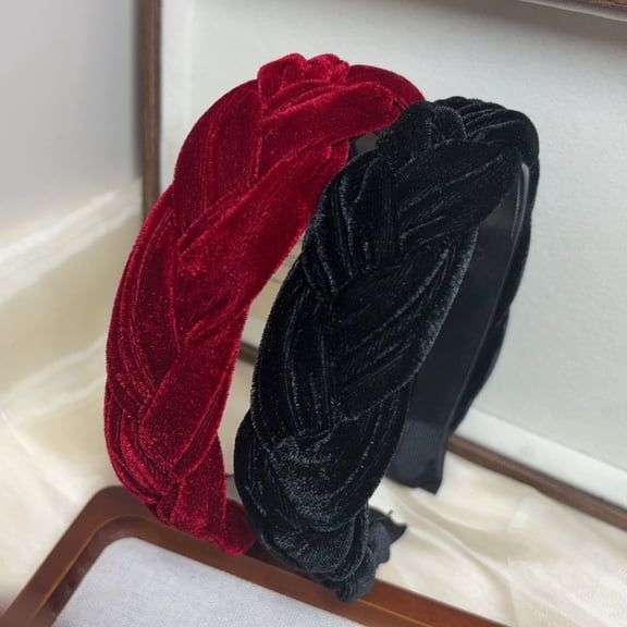 Soft Velvet Headbands for Women,Non-Slip Headband with Teeth for Hair Control,Headdress High Skull Top Pressure Hair,Tidy Up Loose Strands Of Hair,Comfortable For Daily Use