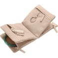 thumbnail image 1 of Soft Velvet Jewelry Organizer Bag With Zipper Compartments For Travel And Accessories, 1 of 8