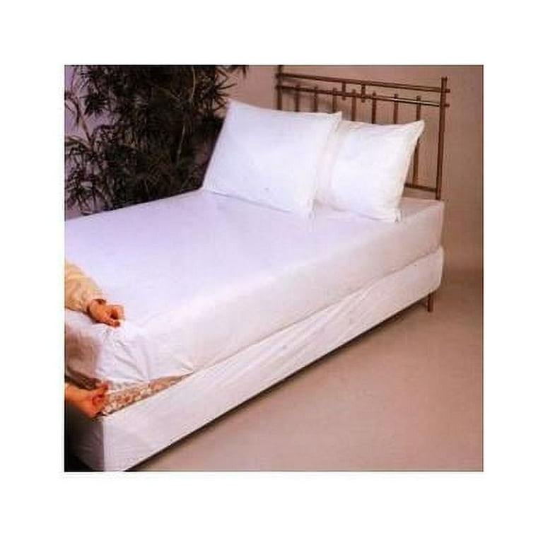Soft Vinyl Fitted Mattress Cover, Cot Size 30 x 75