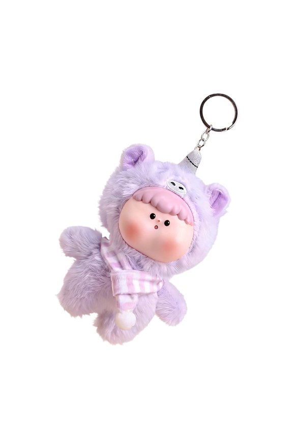 Soft Vinyls Doll Keychain For Bag Decoration And Keys Accessories Purse Charm Pendant For Daily Use
