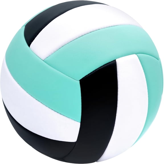 Soft Volleyball Ball Official Size for Indoor Outdoor Beach Pool Game Play Team Training Practice PU Leather Volley Balls