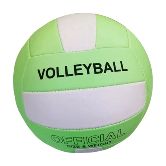 Soft Volleyball, Official Size Beach Volleyballs with Storage Net Bag for Vacation Summer Pool Party Gym Daily Training