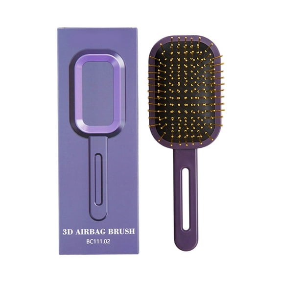 Soft Volumizing Hair Brush Boosts Root Lifts For Fine Thin Hair Ergonomic Handle