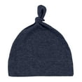 thumbnail image 1 of Soft Warm Baby Hats | Adjustable Top Knot Baby Beanie | Custom Baby Caps, 1 of 4