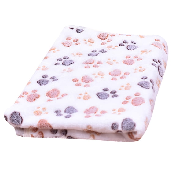 Soft Warm Coral Down Pet Blanket In Autumn And Winter - m