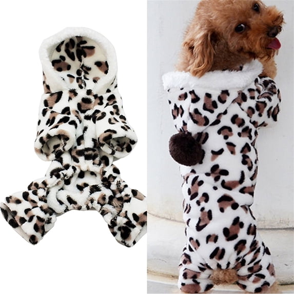 Soft Warm Dog Hoodie Sweater with Leash Hole Pocket Basic Winter Coat Cold Weather Clothes for XL-5XL Dogs