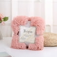 thumbnail image 1 of Soft Warm Faux Throw Blanket Cozy Fluffy Microfiber Blanket for Couch Bed Sofa Decor Extra Large 80x120cm, 1 of 4
