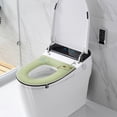 thumbnail image 1 of Soft Warm Foam Toilet Seat Cushion, Universal Fit for Round Elongated Toilets, Washable Non-Slip Design, Keeps You Comfortable Winter, Easy to Install Without Tools, B, 1pc, 1 of 7