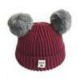thumbnail image 1 of Soft Warm Knitted Baby Hats Cute Cozy Winter Infant Toddler Baby Beanies, 1 of 6