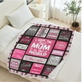 thumbnail image 1 of Soft Warm Mom Blanket - Birthday Gift Blanket for Mom Happy Mothers Day Throw Gift for Mother, Wife, Grandma from Daughter, 50"x60", 1 of 5