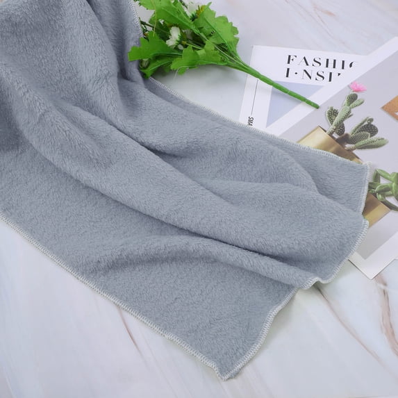 Soft Warm Solid Color Kids Flannel Throw Blanket, 50x70CM Coral Fleece Light Blanket for Baby Crib, Stroller, Kindergarten & Indoor Rest
